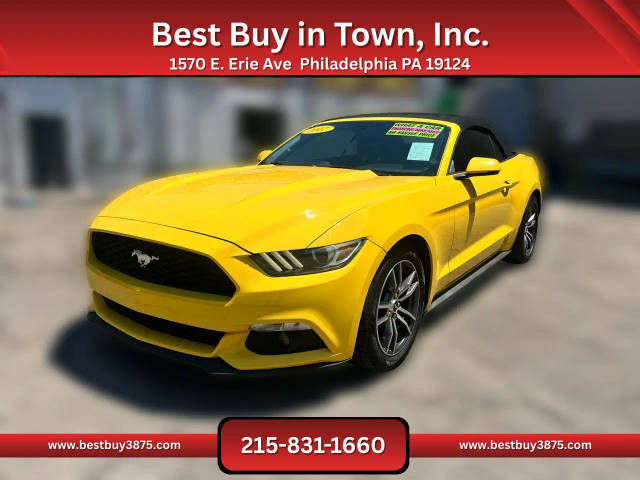 2017 Ford Mustang EcoBoost Premium RWD photo