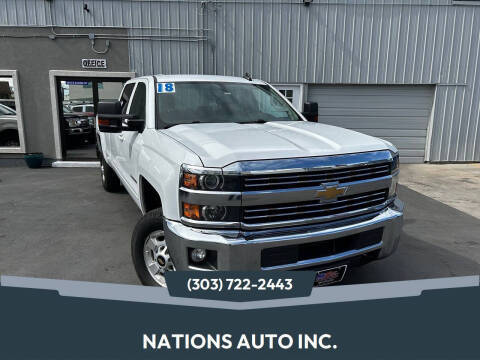 2018 Chevrolet Silverado 2500HD LT 4WD photo