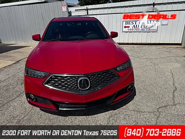 2018 Acura TLX w/A-SPEC Pkg Red Leather FWD photo