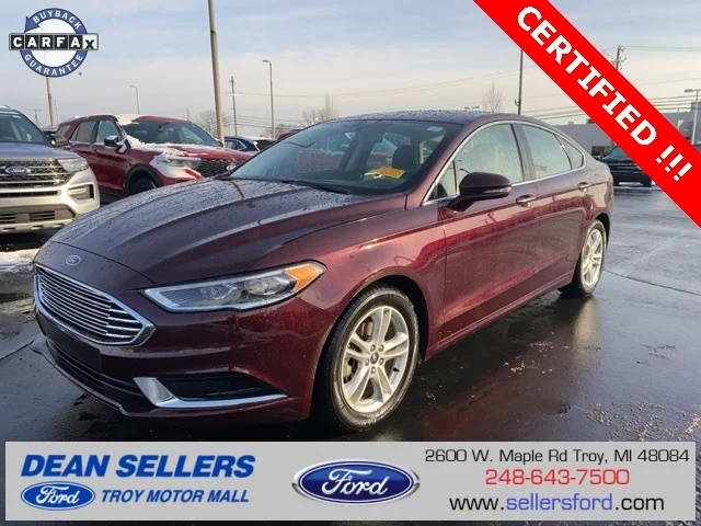 2018 Ford Fusion SE FWD photo