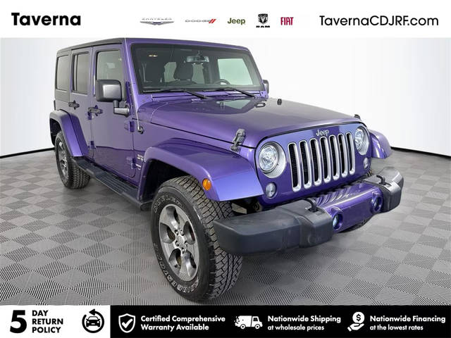 2018 Jeep Wrangler Unlimited Sahara 4WD photo