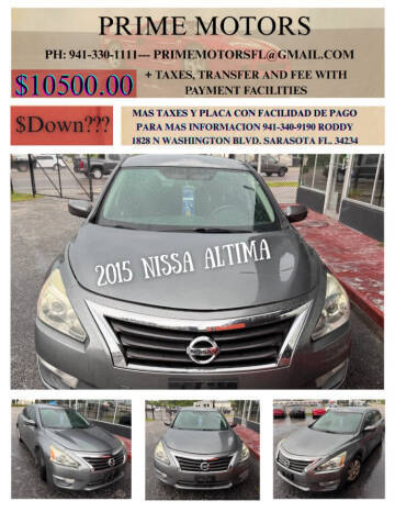 2015 Nissan Altima 2.5 S FWD photo