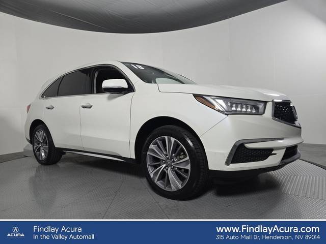 2018 Acura MDX w/Technology Pkg FWD photo