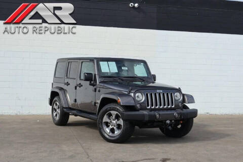 2018 Jeep Wrangler Unlimited Sahara 4WD photo