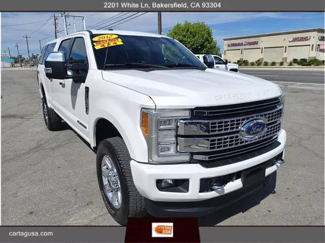 2017 Ford F-350 Super Duty Platinum 4WD photo