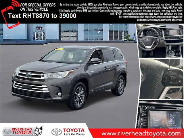 2018 Toyota Highlander Hybrid XLE AWD photo
