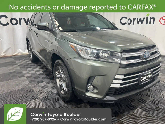 2018 Toyota Highlander Hybrid Limited Platinum AWD photo