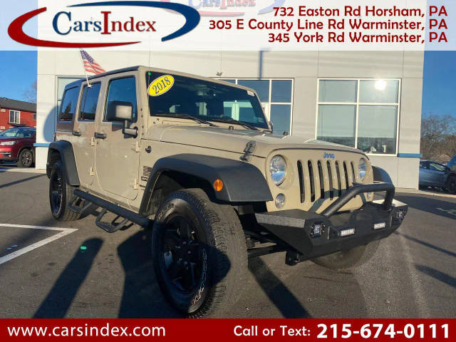 2018 Jeep Wrangler Unlimited Sport S 4WD photo