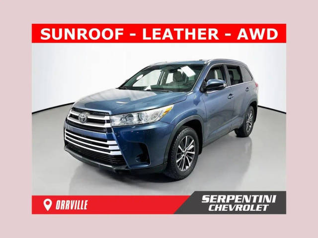 2018 Toyota Highlander XLE AWD photo