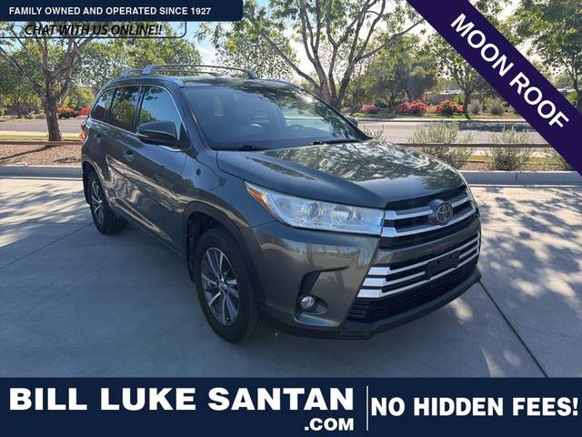 2018 Toyota Highlander XLE AWD photo