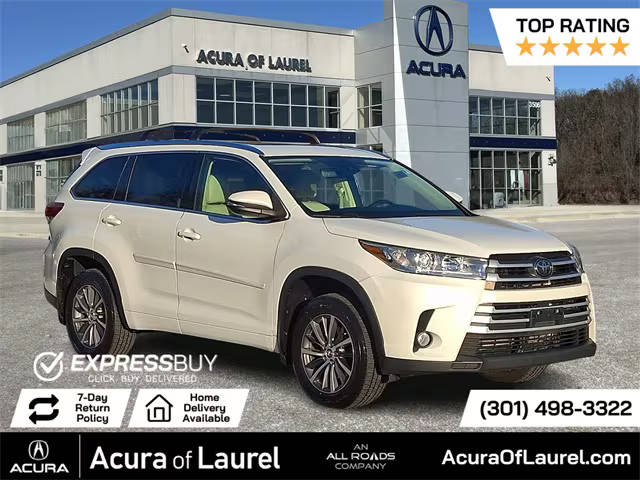 2018 Toyota Highlander XLE AWD photo