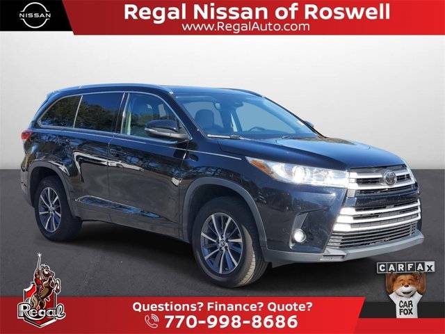 2018 Toyota Highlander XLE FWD photo