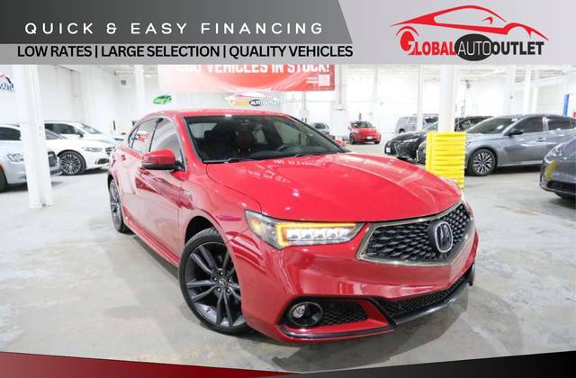 2018 Acura TLX w/A-SPEC Pkg Red Leather AWD photo