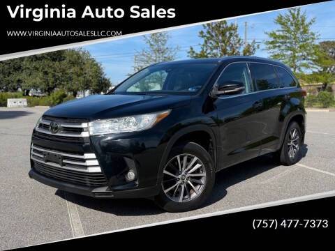 2018 Toyota Highlander XLE AWD photo