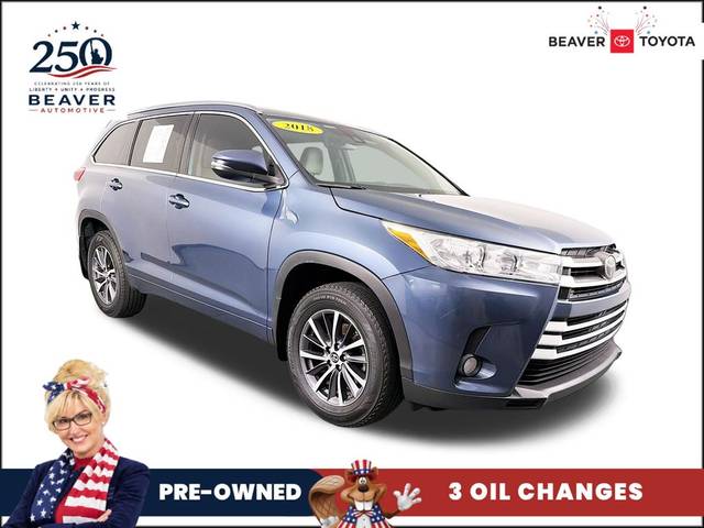 2018 Toyota Highlander XLE FWD photo