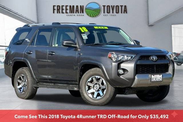 2018 Toyota 4Runner TRD Off Road 4WD photo
