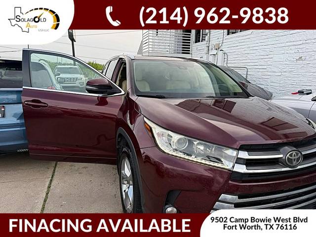2018 Toyota Highlander Limited FWD photo