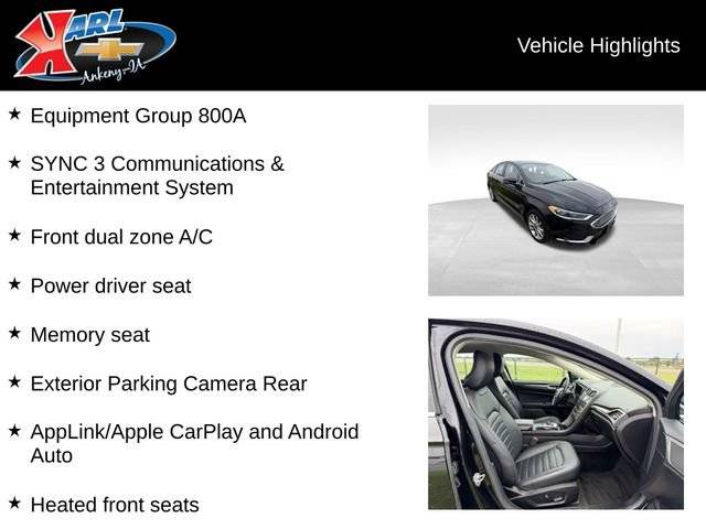 2018 Ford Fusion Energi SE FWD photo