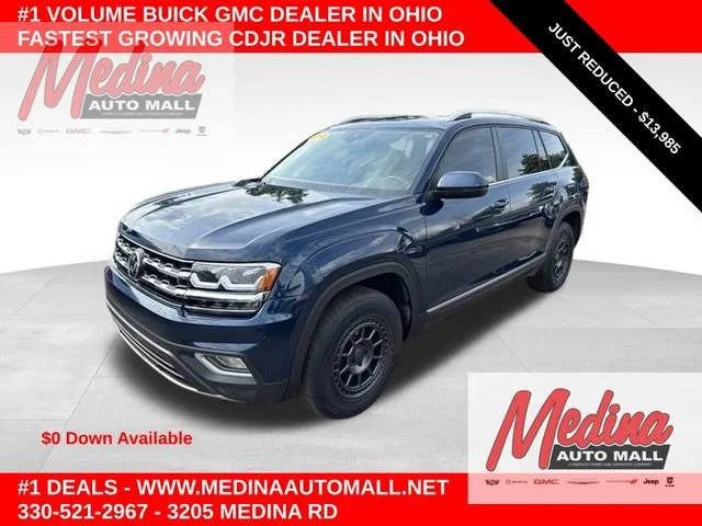 2018 Volkswagen Atlas 3.6L V6 SEL AWD photo