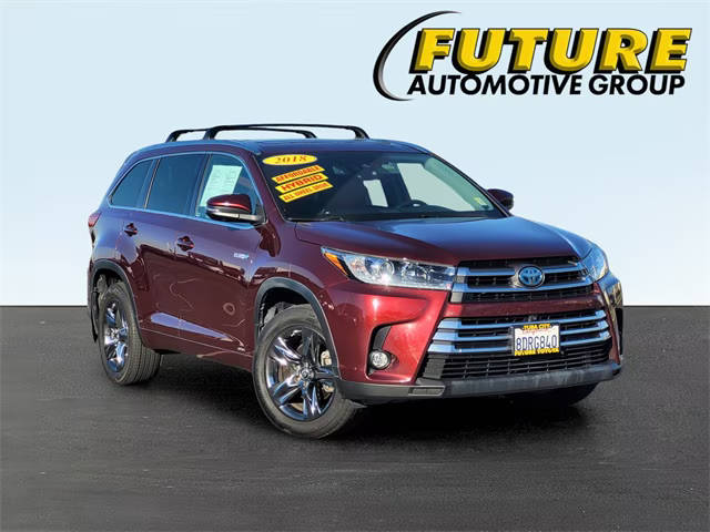 2018 Toyota Highlander Hybrid Limited Platinum AWD photo