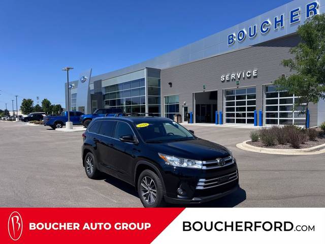 2018 Toyota Highlander XLE AWD photo
