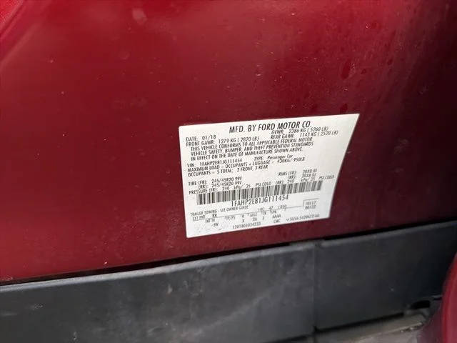 2018 Ford Taurus SEL FWD photo