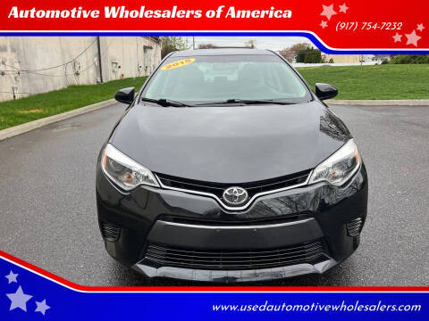 2015 Toyota Corolla LE FWD photo