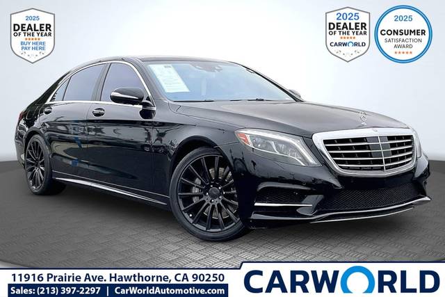 2015 Mercedes-Benz S-Class S 550 RWD photo