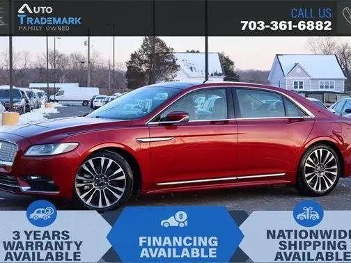 2018 Lincoln Continental Select FWD photo