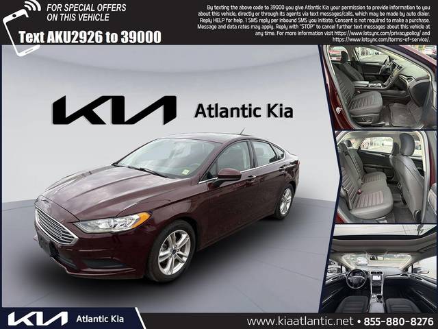 2018 Ford Fusion SE FWD photo