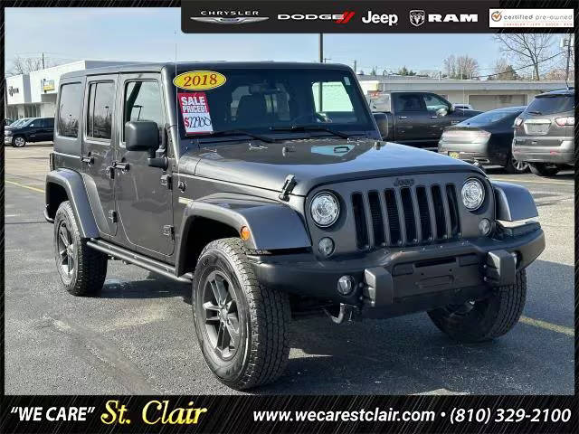 2018 Jeep Wrangler Unlimited Freedom Edition 4WD photo