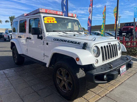 2018 Jeep Wrangler Unlimited Golden Eagle 4WD photo