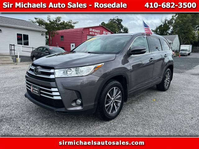 2018 Toyota Highlander XLE AWD photo
