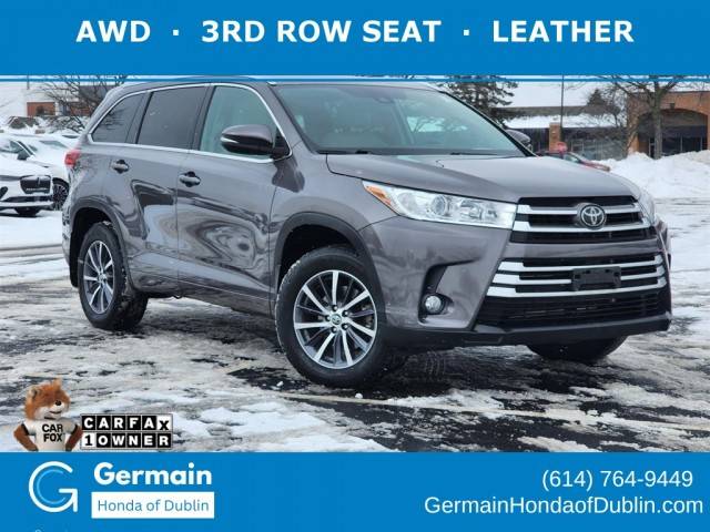 2018 Toyota Highlander XLE AWD photo