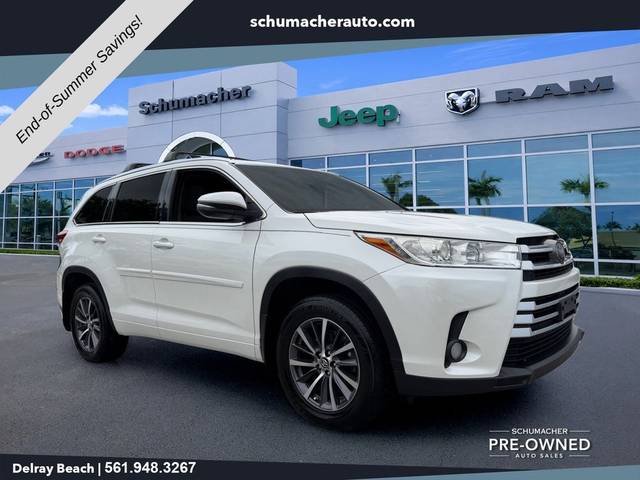 2018 Toyota Highlander XLE AWD photo