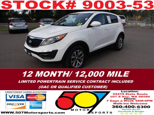 2016 Kia Sportage LX AWD photo