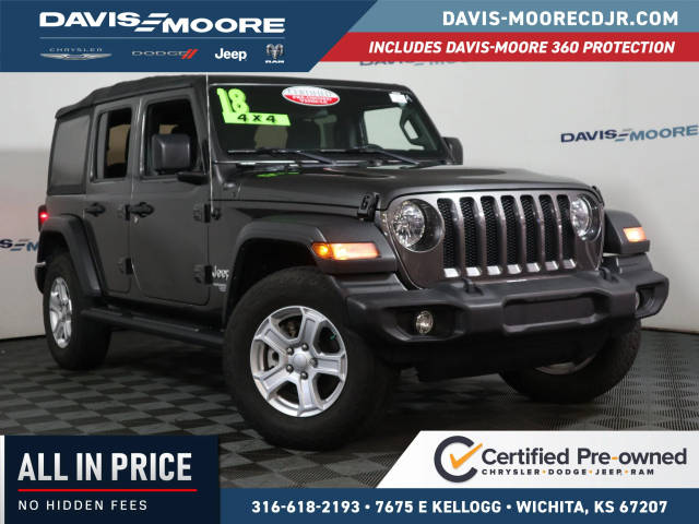2018 Jeep Wrangler Unlimited Sport S 4WD photo