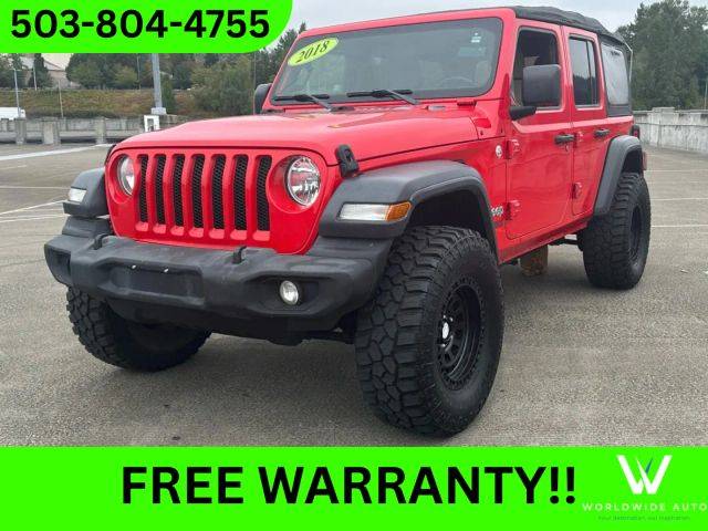 2018 Jeep Wrangler Unlimited Sport 4WD photo