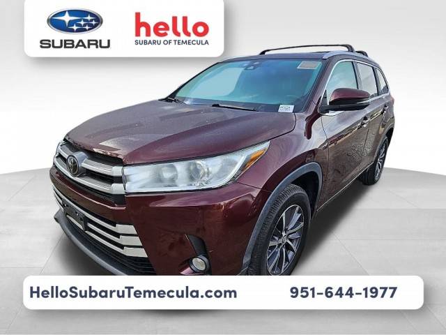 2018 Toyota Highlander XLE FWD photo