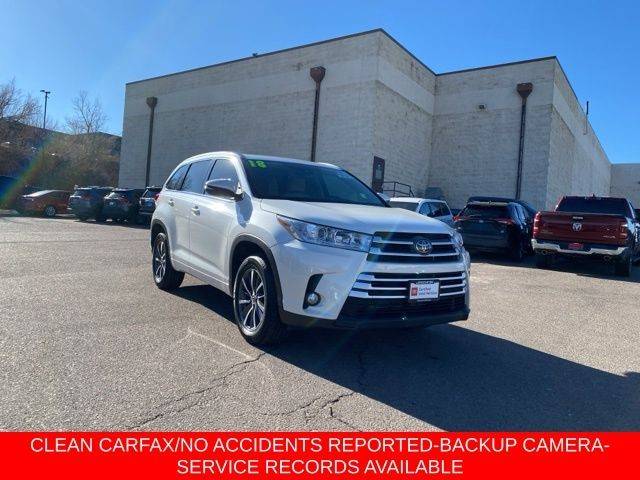 2018 Toyota Highlander XLE FWD photo