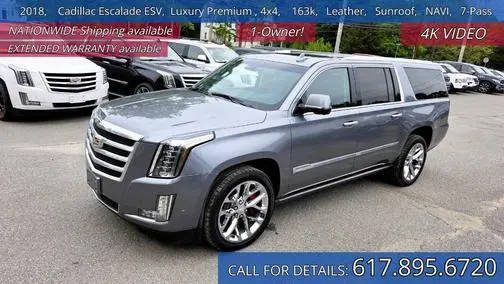 2018 Cadillac Escalade ESV Premium Luxury 4WD photo